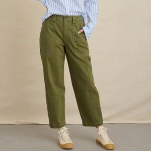 Alex Mill Women's Phoebe Pant in Recycled Denim Army Green Size 24
